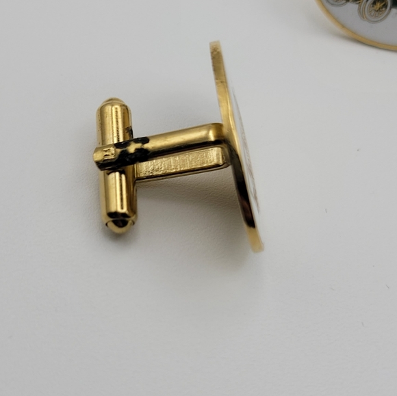 Vintage Ford Model T Enamel Cuff Links - Picture 3 of 8